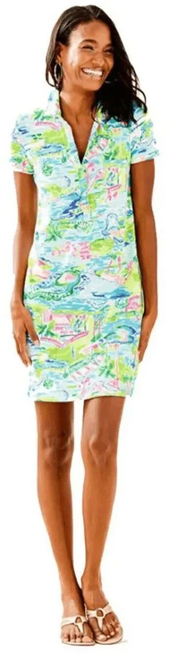 Lilly Pulitzer The Honda Classic Sadie Polo Dress XL